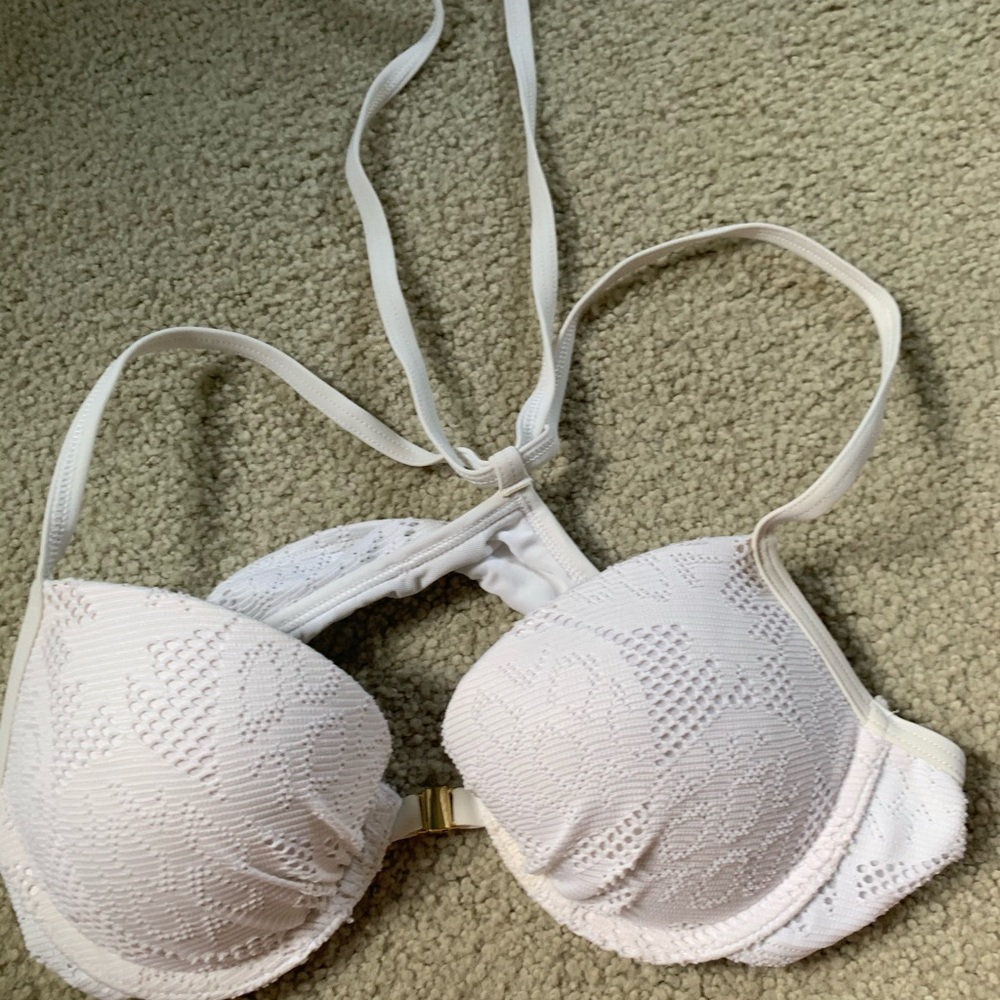 White bathing suit